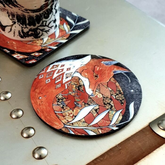 Round Cork Coaster Thumbnail