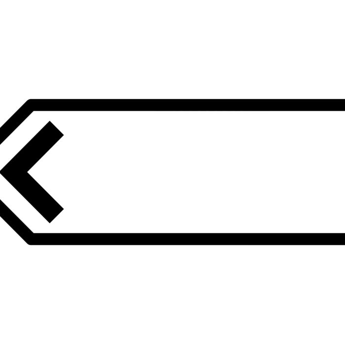 Personalised Arrow Sign Left - Clean Thumbnail