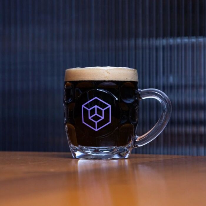 Panelled Britannia/Monarch Dimpled 10oz Half Pint Tankard  Thumbnail