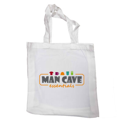 White Tote Bag Thumbnail