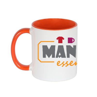 Orange/White Mug Thumbnail