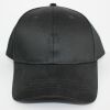 Black Baseball Cap Velcro Strap Thumbnail